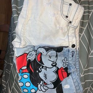 Disney Jean shorts